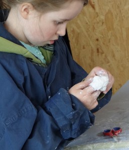 und wieder versinkt sie